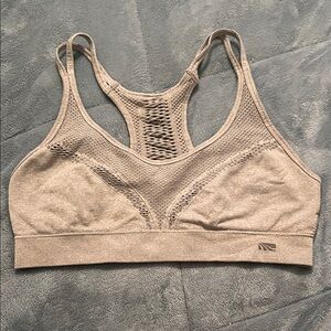 Comfortable Gray Sports Bra